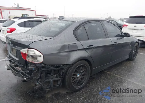 2007 BMW 328I from USA, damaged, VIN WBAVA33507KX70528